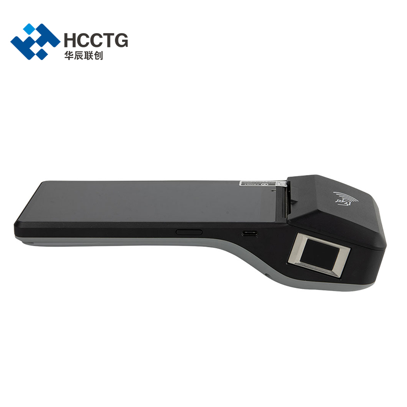 HCCTG جهاز NFC الكل في واحد يعمل بنظام Android POS مع طابعة حرارية Z300 مقاس 58 مم