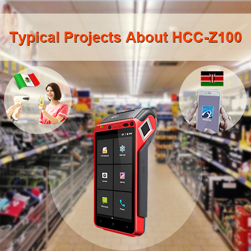 تعمل أجهزة نقاط البيع المحمولة HCC-Z100 على تشغيل الشركات في إيطاليا وكينيا