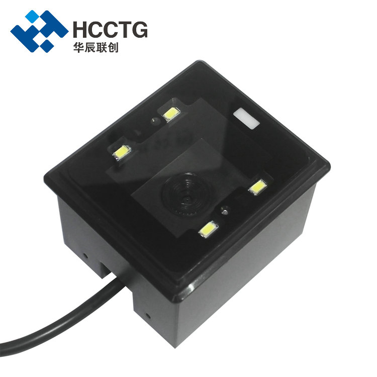 USB/RS232 ماسح الباركود المدمج لسطح المكتب ثنائي الأبعاد HS-2011
