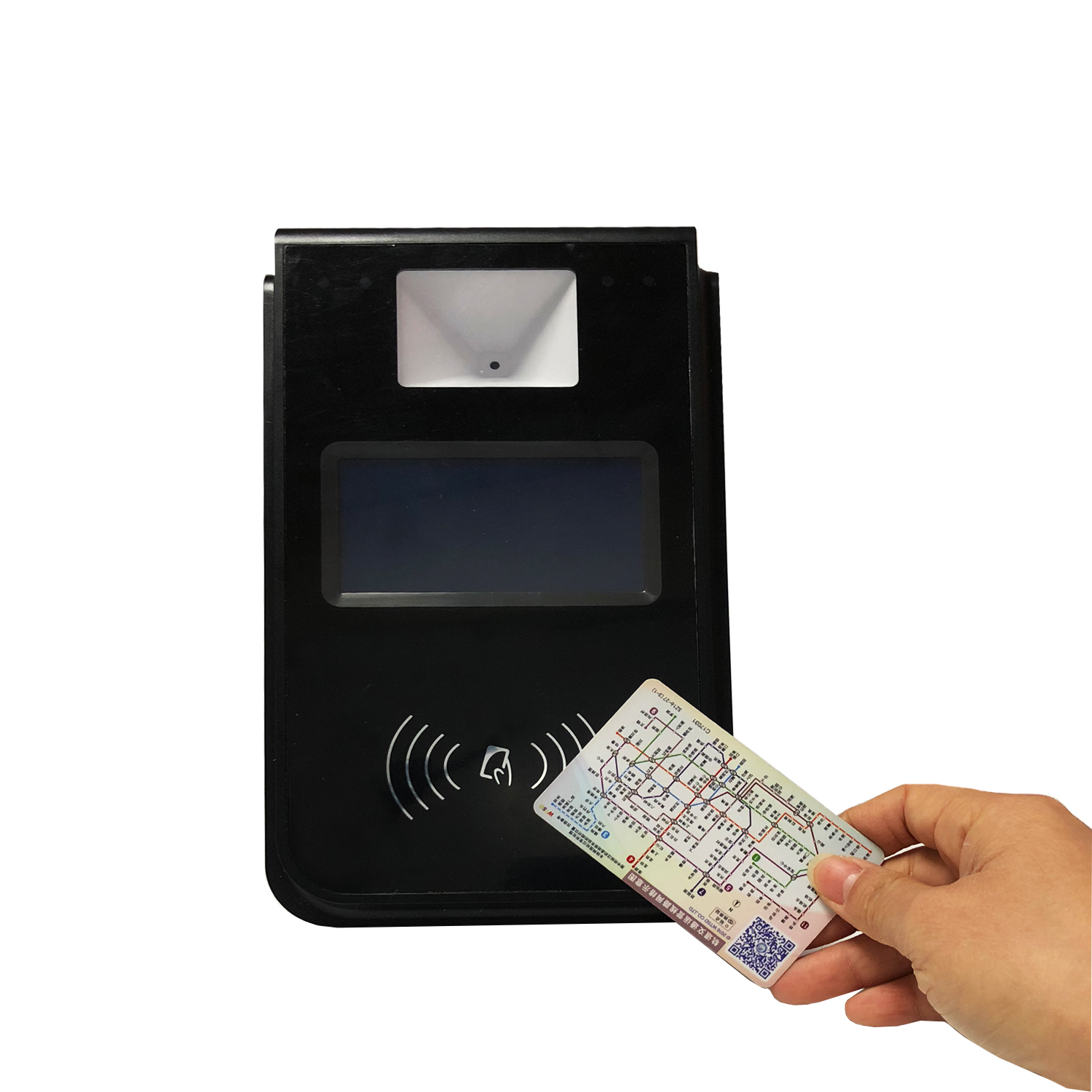 GPS NFC 2D QR Code Scanner POS Card Payment Ticketing Bus Validator مع Cortex-A7 CPU P18-L2C