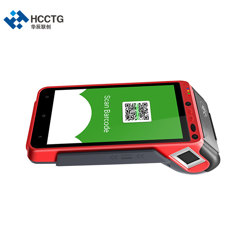 جهاز EMV PCI الكل في واحد يعمل بنظام Android 7.0 POS HCC-Z100