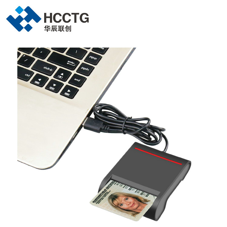 HCC EMV L1 USB ISO7816 اتصل بقارئ البطاقة الذكية DCR30