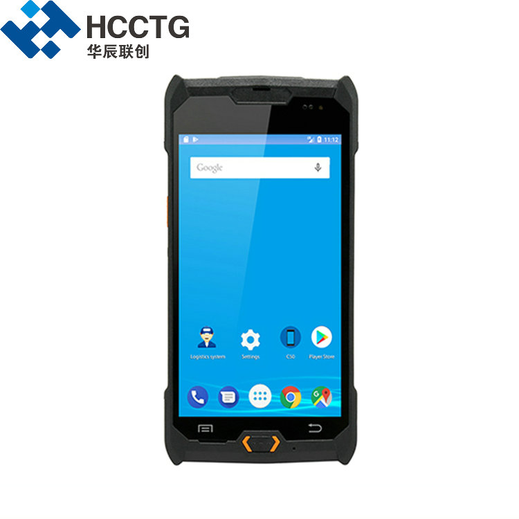 HCC NFC 4G Android 9.0 المساعد الرقمي الشخصي المحمول مع مسح الباركود ثنائي الأبعاد C50 Plus