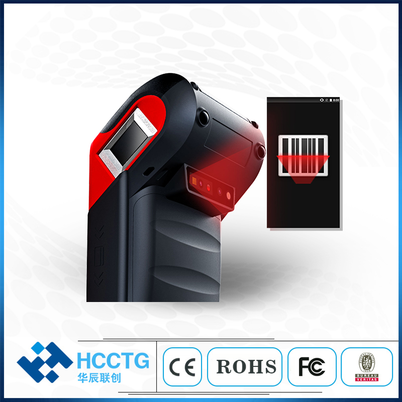 HCC EMV وحدة المعالجة المركزية رباعية النواة Android 7.0 آلة نقاط البيع المحمولة HCC-Z100