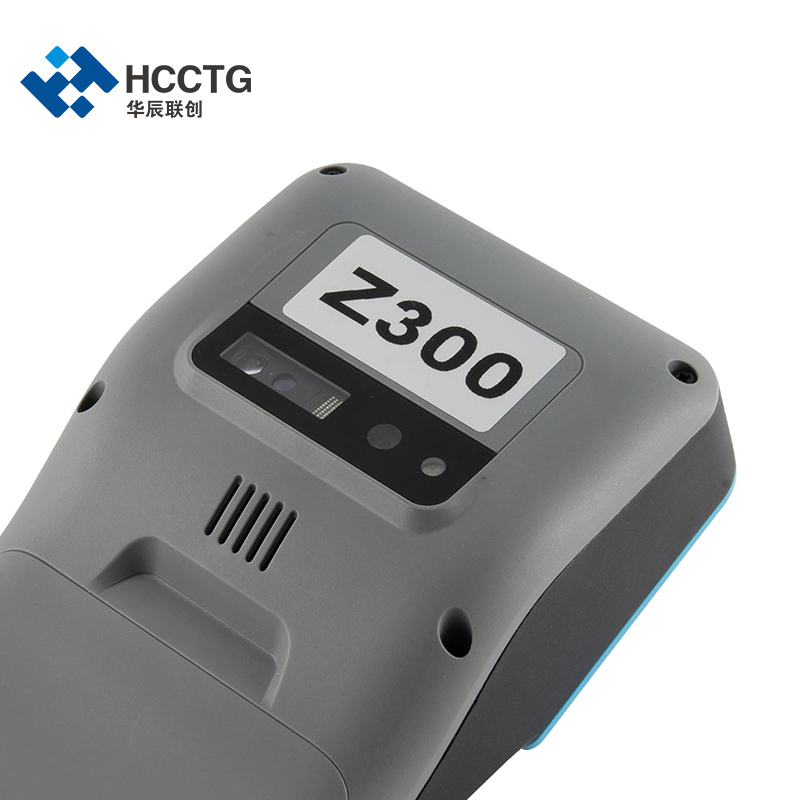 HCCTG جهاز NFC الكل في واحد يعمل بنظام Android POS مع طابعة حرارية Z300 مقاس 58 مم