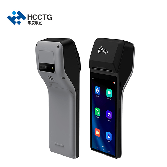 HCCTG جهاز GMS 6 بوصة NFC محمول بنظام Android 10.0 POS مع طابعة حرارية 58 مم Z300