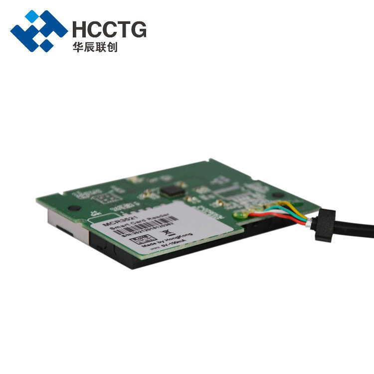 USB ISO 7816 EMV وحدة قارئ البطاقة الذكية الاتصال MCR3521-M