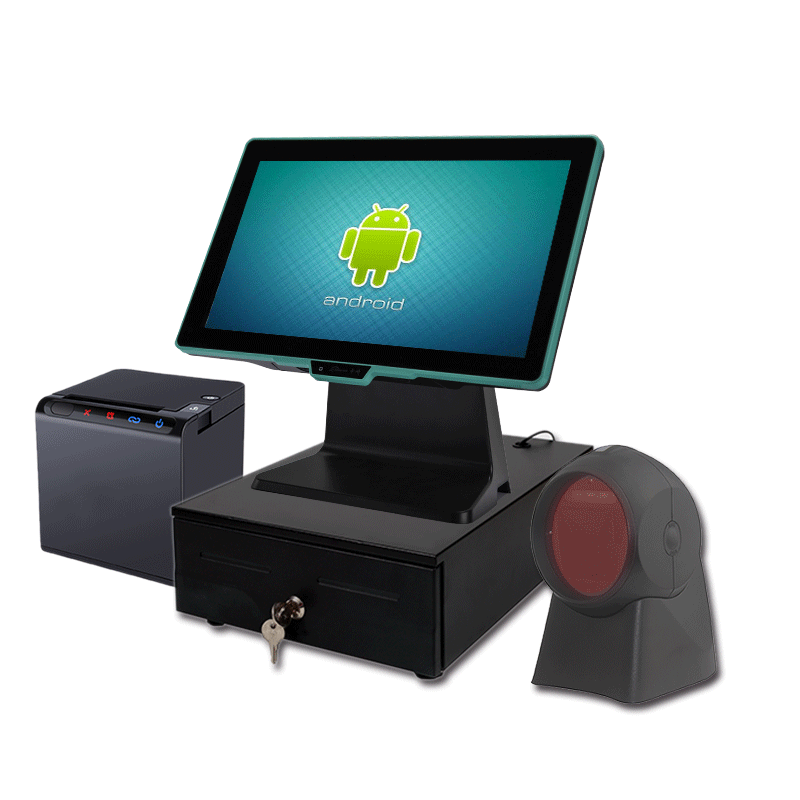 WiFi LAN الكل في واحد Android Tablet Touch Screen POS System HCC-A9650