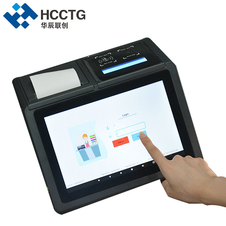 NFC 2D مسح الباركود الكل في واحد Android Retail POS Terminal HCC-A1190