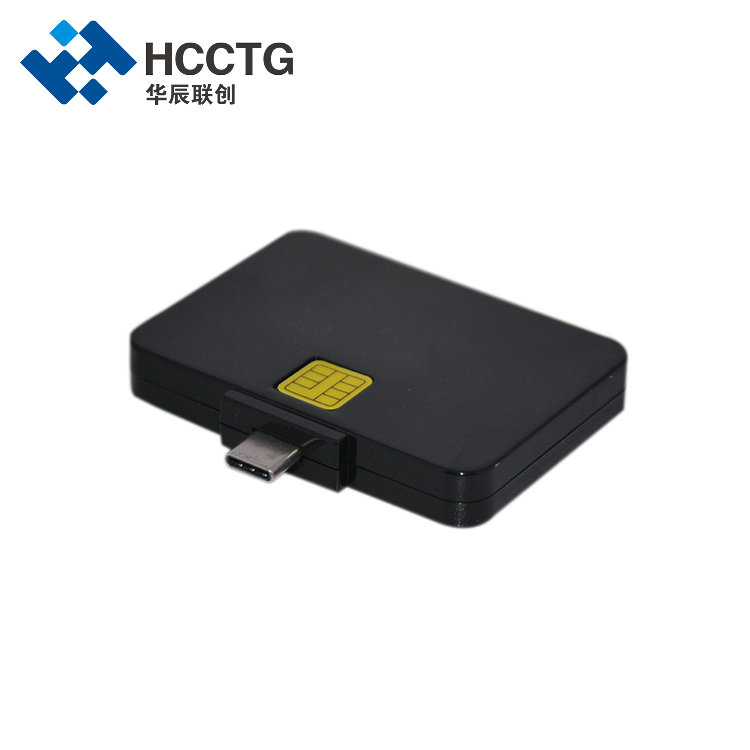 قارئ البطاقة الذكية ISO7816 ROHS EMV USB من النوع C DCR32