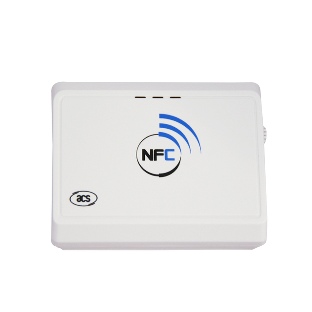 تماس بلوتوث RFID 13.56 ميجا هرتز NFC قارئ البطاقة الذكية الكاتب ACR1311U-N2