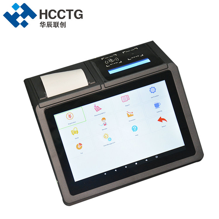 NFC 2D مسح الباركود الكل في واحد Android Retail POS Terminal HCC-A1190