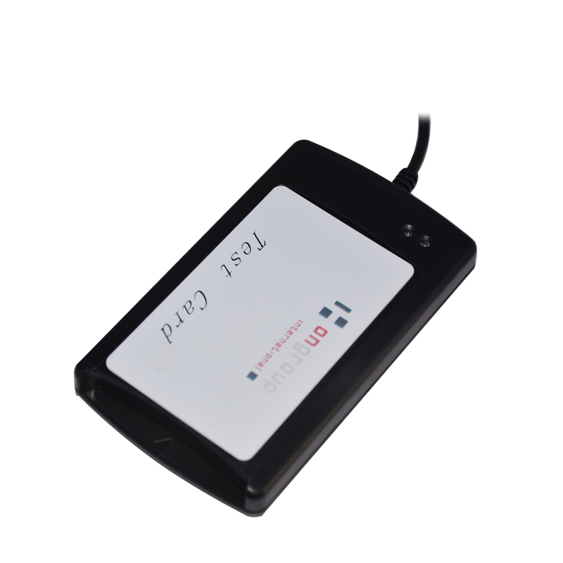 HCCTG NFC ISO7816 13.56 ميجا هرتز قارئ البطاقة الذكية Rfid قارئ البطاقة الذكية بدون تلامس ACR1281U-C1