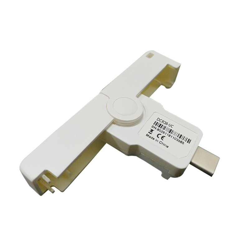 ISO/IEC 7816 USB Type C EMV قارئ البطاقات الذكية DCR38-UC