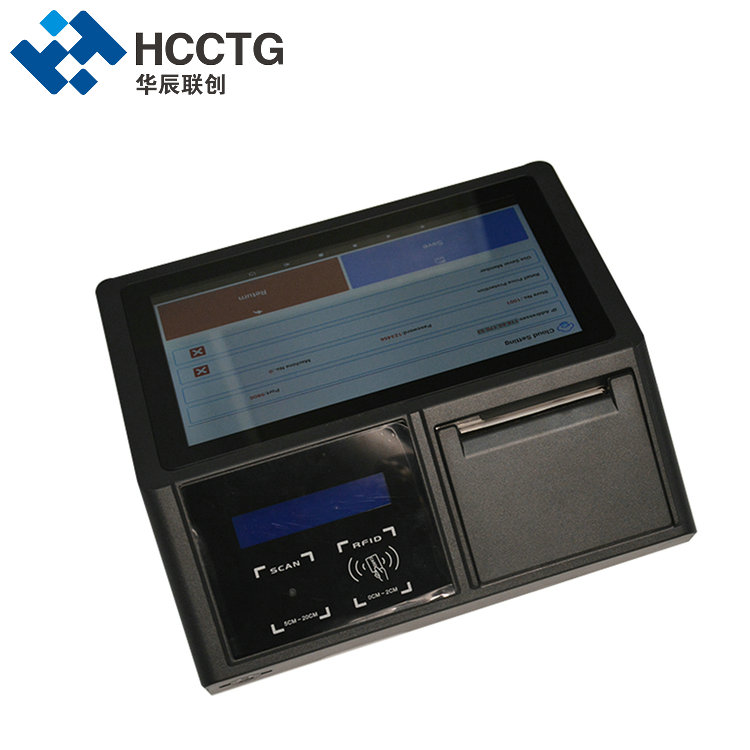 NFC 2D مسح الباركود الكل في واحد Android Retail POS Terminal HCC-A1190