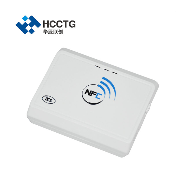 HCCTG 13.56 ميجا هرتز MIFARE NFC علامات قارئ البطاقة الذكية بلوتوث MPOS ACR1311U-N2