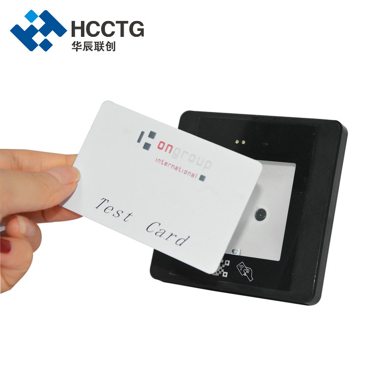 HCCTG 13.56 ميجا هرتز Mifare QR Code Access قارئ بطاقات IC QR قفل الباب HM20-IC