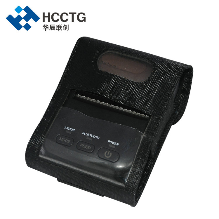 طابعة حرارية محمولة USB بلوتوث 58 ملم HCC-T12