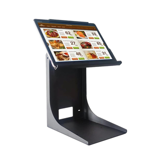 حامل iPad POS قابل للتعديل بزاوية 90 درجة فردي/مزدوج PS-20