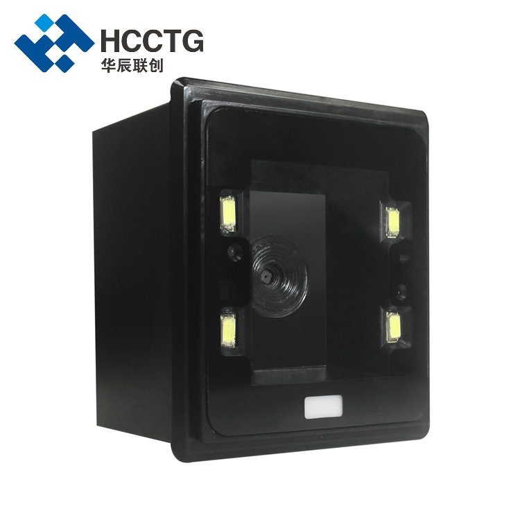 USB/RS232 ماسح الباركود المدمج لسطح المكتب ثنائي الأبعاد HS-2011