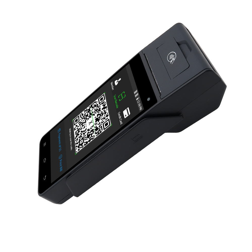 5 بوصة 4G Android 12 READER POS المحمولة مع PRINTER HCC-Z90