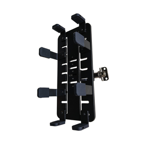 أسود قابل للتعديل قابلاً للتعديل على سطح المكتب Handsfree POS Cash Record Holder Metal POS Stand PS-H2