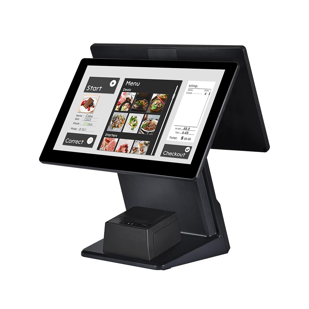 سجل نقدي Windows TFT-LCD 15.6inch Touch Single/Dual Screen Terminal HCC-L7