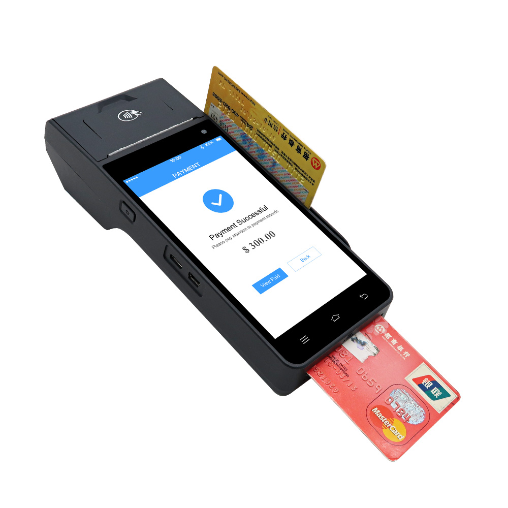 5 بوصة 4G Android 12 READER POS المحمولة مع PRINTER HCC-Z90