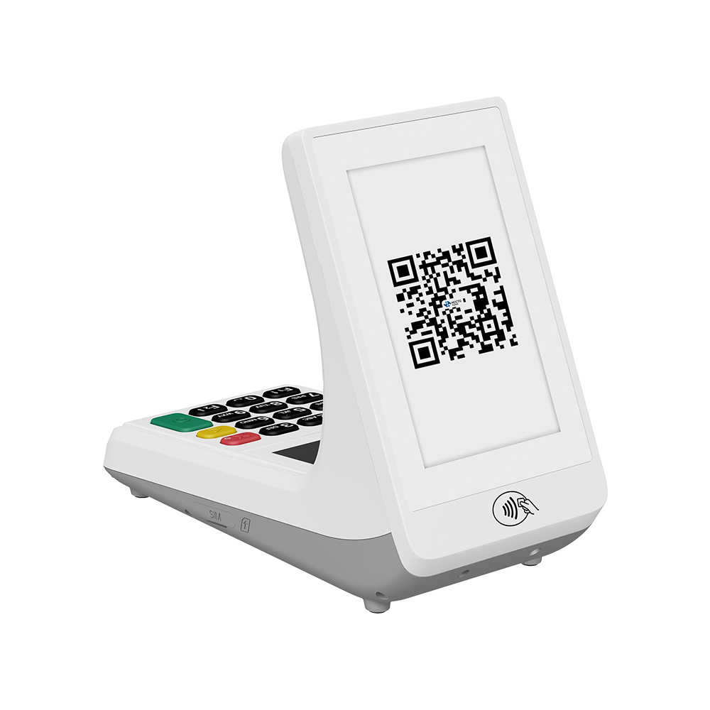 2G/4G/WIFI رمز QR ديناميكي QR Soundbox في الوقت الحقيقي مع Linux Contactless/Contact Reader Z45