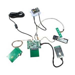 وحدة قارئ بطاقات RFID الذكية المدمجة مع وحدة قارئ الباركود PSAM HCC-T10-MX4