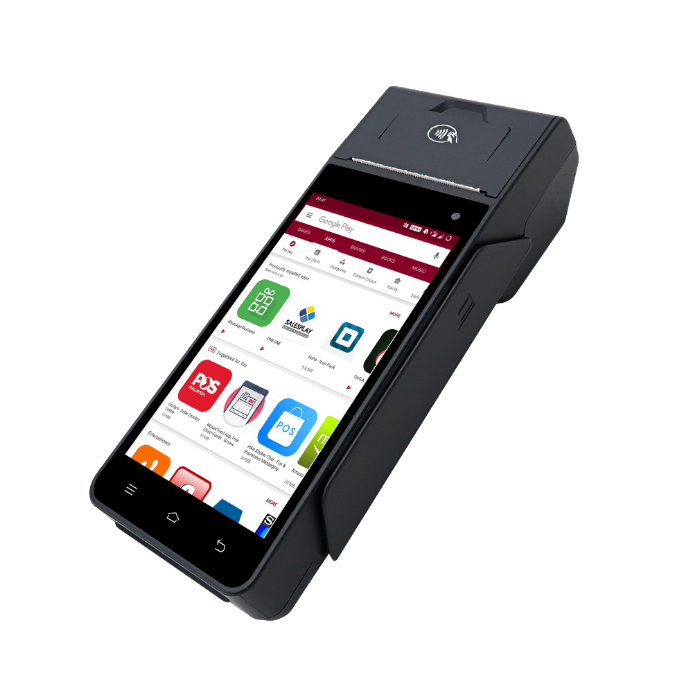 5 بوصة 4G Android 12 READER POS المحمولة مع PRINTER HCC-Z90