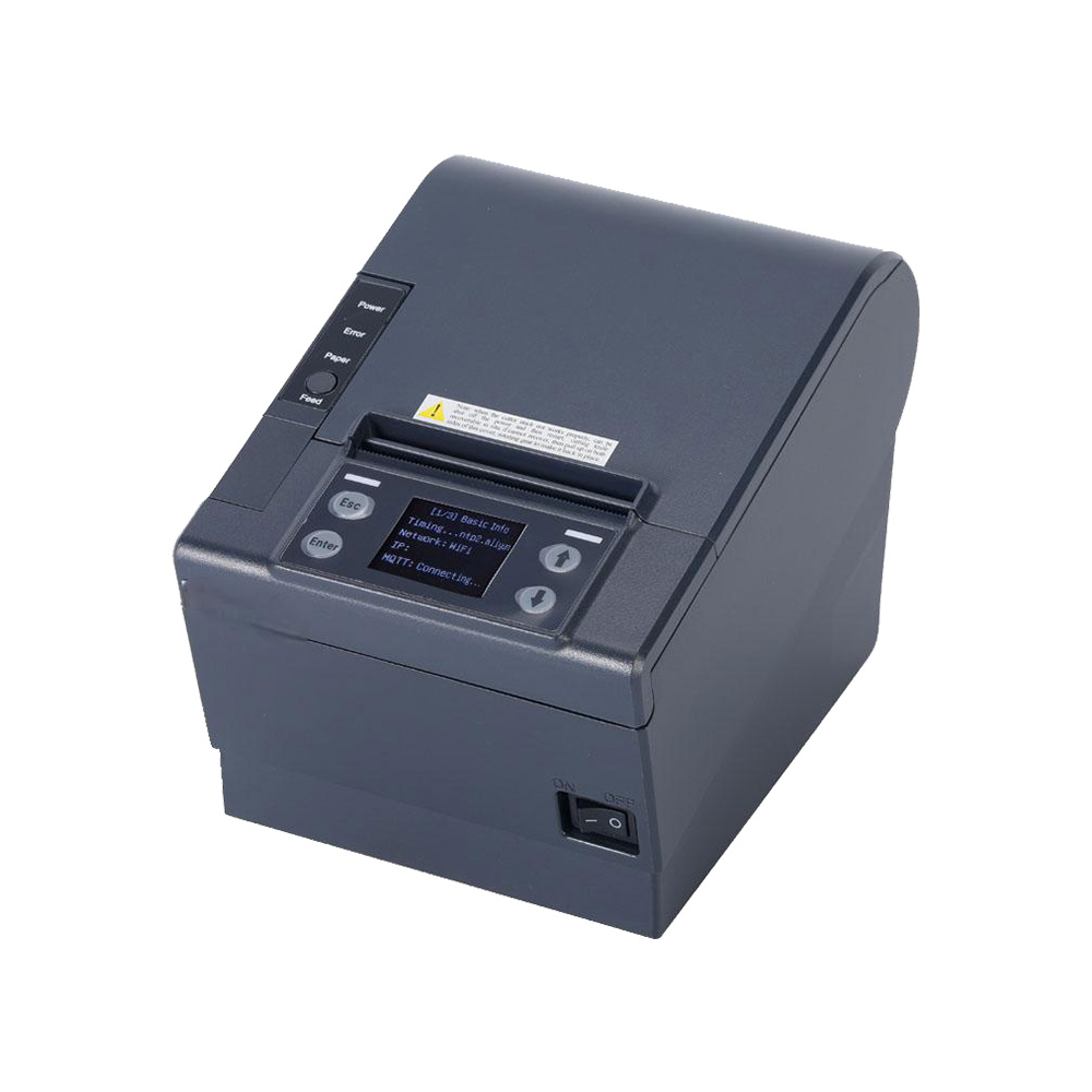 طابعة سحابية للإيصالات الحرارية مقاس 3 بوصة USB/ LAN/ بلوتوث/ WIFI مع خادم DHCP HCC-POS830