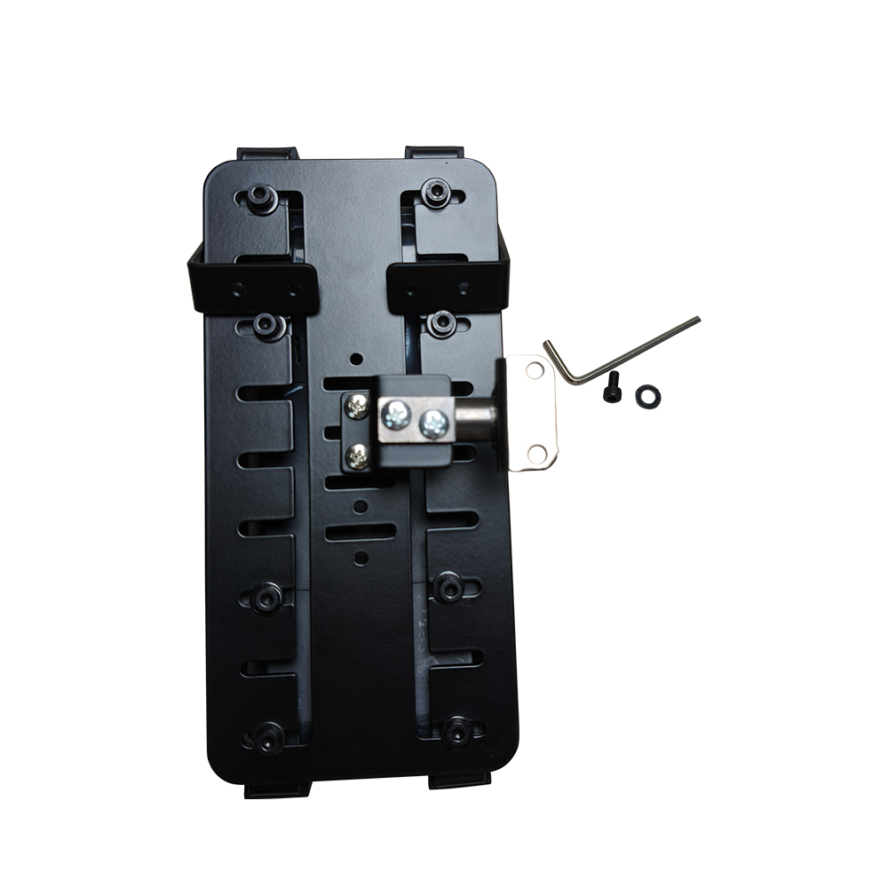 أسود قابل للتعديل قابلاً للتعديل على سطح المكتب Handsfree POS Cash Record Holder Metal POS Stand PS-H2