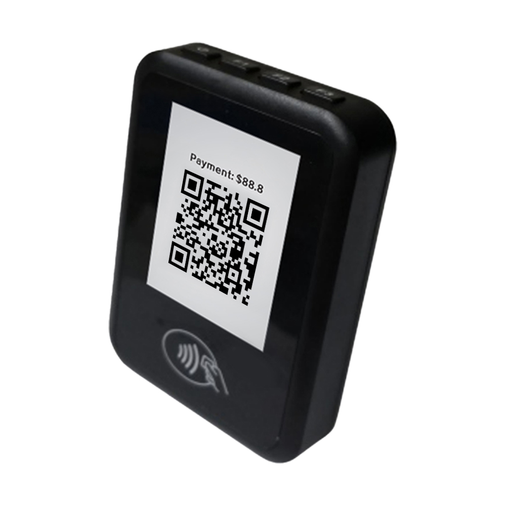 USB/بلوتوث 2.4 بوصة قارئ بطاقات UnionPay NFC، QR Code Scan Soundbox Z50