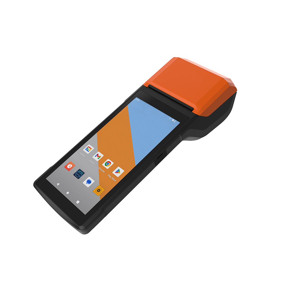 4G SMART المحمولة المحمولة POS Touch Display Tickts Machine R330