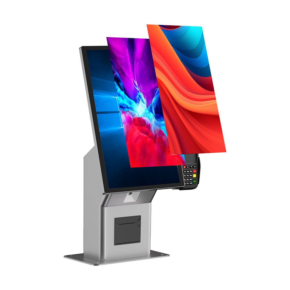 آلة كشك الطلب الذاتي بشاشة LCD مقاس 21.5 بوصة تعمل باللمس لمركز التسوق HSK-KA21(HSK-KW21)
