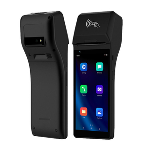 محطة نقاط البيع الذكية Android 14 مقاس 6.0 بوصة مع شاشة عرض للعملاء مقاس 128*36 Z300C