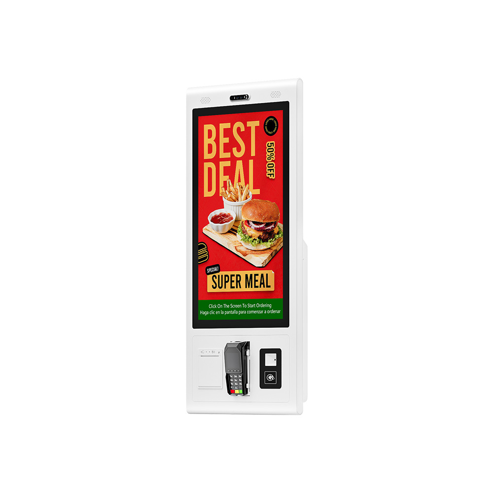 Android/Windows OS Supermarket Terminal Pay Screen الدفع كشك الطلب الذاتي HSK-TA21(HSK-TW21)