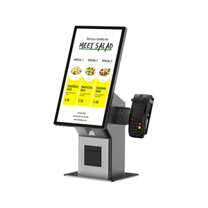 آلة كشك الطلب الذاتي بشاشة LCD مقاس 21.5 بوصة تعمل باللمس لمركز التسوق HSK-KA21(HSK-KW21)
