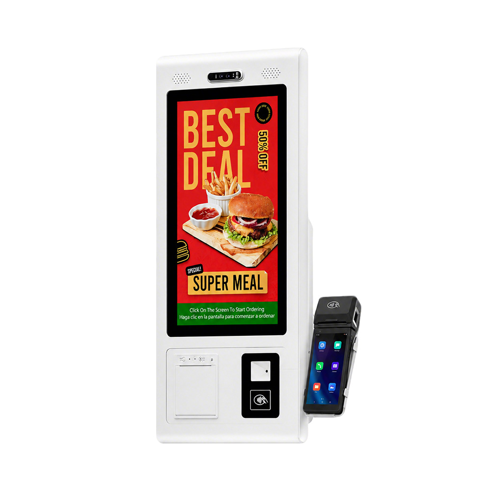 Android/Windows OS Supermarket Terminal Pay Screen الدفع كشك الطلب الذاتي HSK-TA21(HSK-TW21)