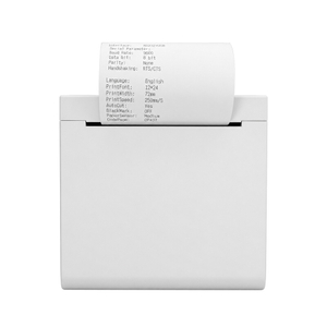 طابعة حرارية كشك مثبتة على لوحة مدمجة مقاس 80 مم مع قاطع تلقائي USB TTL / RS232 P80D